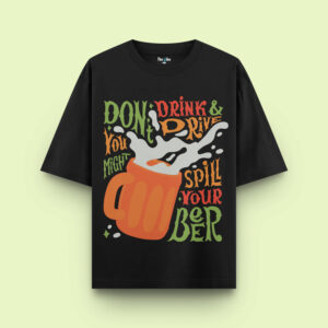 Dont Drink & Drive_Oversized-T-Shirt_Black