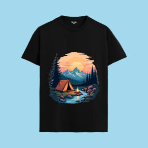 Peaceful Mountains T-Shirt | The Vibe Tribe