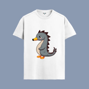 Seahorse Cartoon T-Shirt | The Vibe Tribe