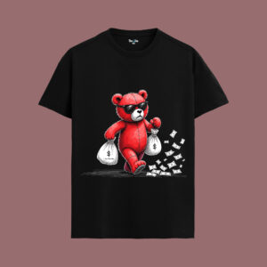 Red Bear T-Shirt | The Vibe Tribe