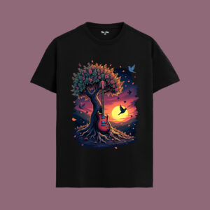 Vibing Guitar T-Shirt | The Vibe Tribe