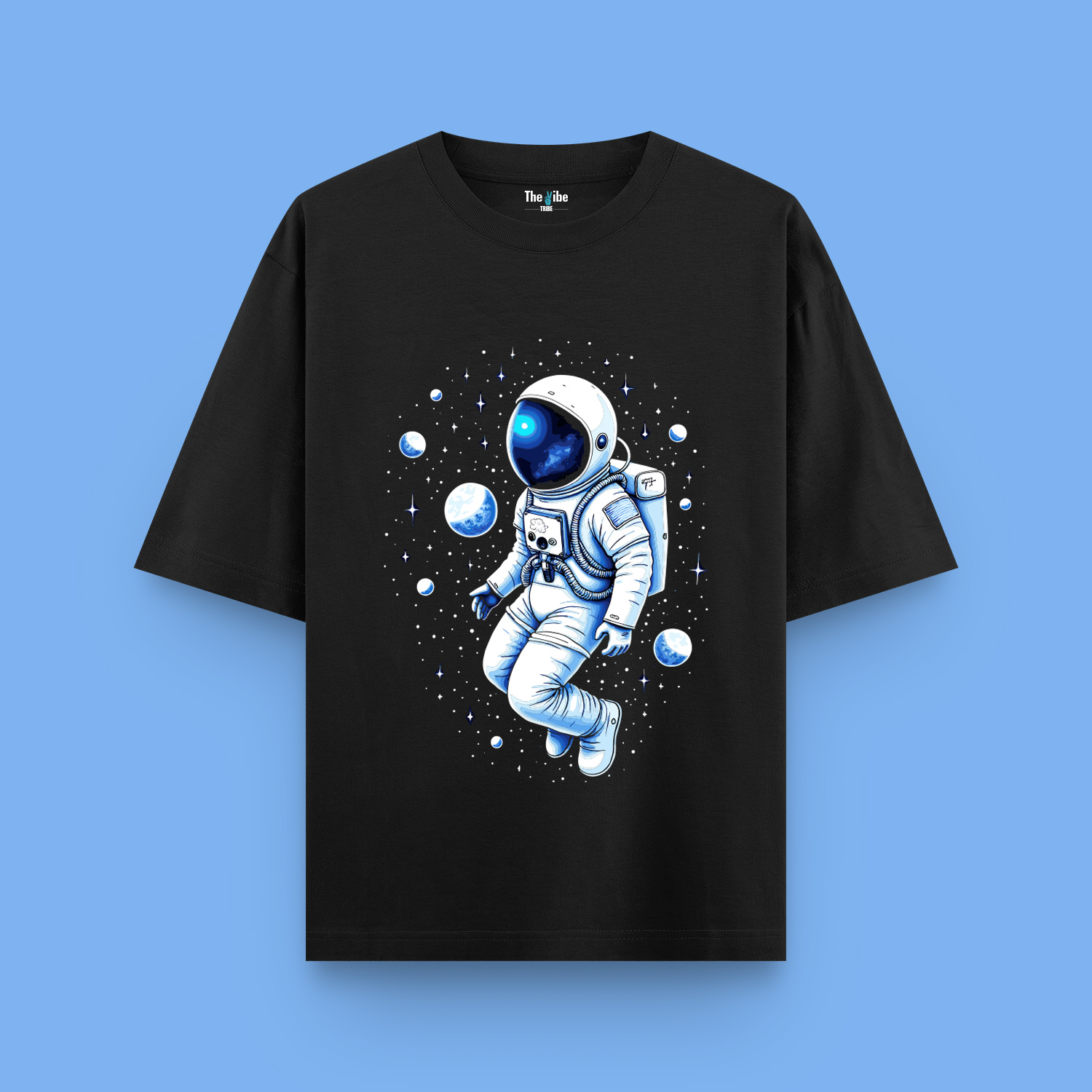 BrightWin astroシャツ no space for waste Astro Boy Space Youth Hawaiian Shirt | Geek Tropical