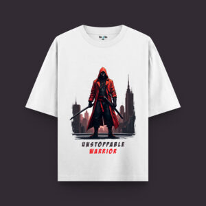 Unstoppable Warrior Oversized T-Shirt | The Vibe Tribe
