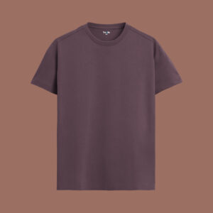 Tribe Basic | Plain T-Shirt Metallic Rose | The Vibe Tribe