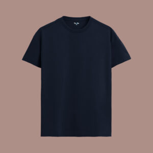Tribe Basic | Plain T-Shirt Navy Blue | The Vibe Tribe
