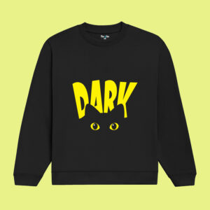 Dark | Sweatshirt Black | The Vibe Tribe