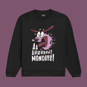 Mondays | Sweatshirt Black | The Vibe Tribe