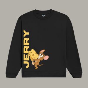 Jerry | Sweatshirt Black | The Vibe Tribe