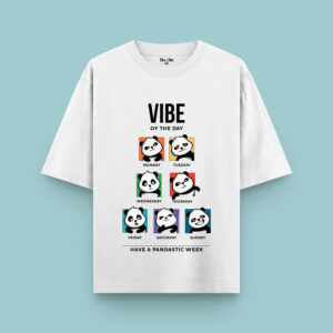 Pandastic Week | Oversized T-Shirt | The Vibe Tribe